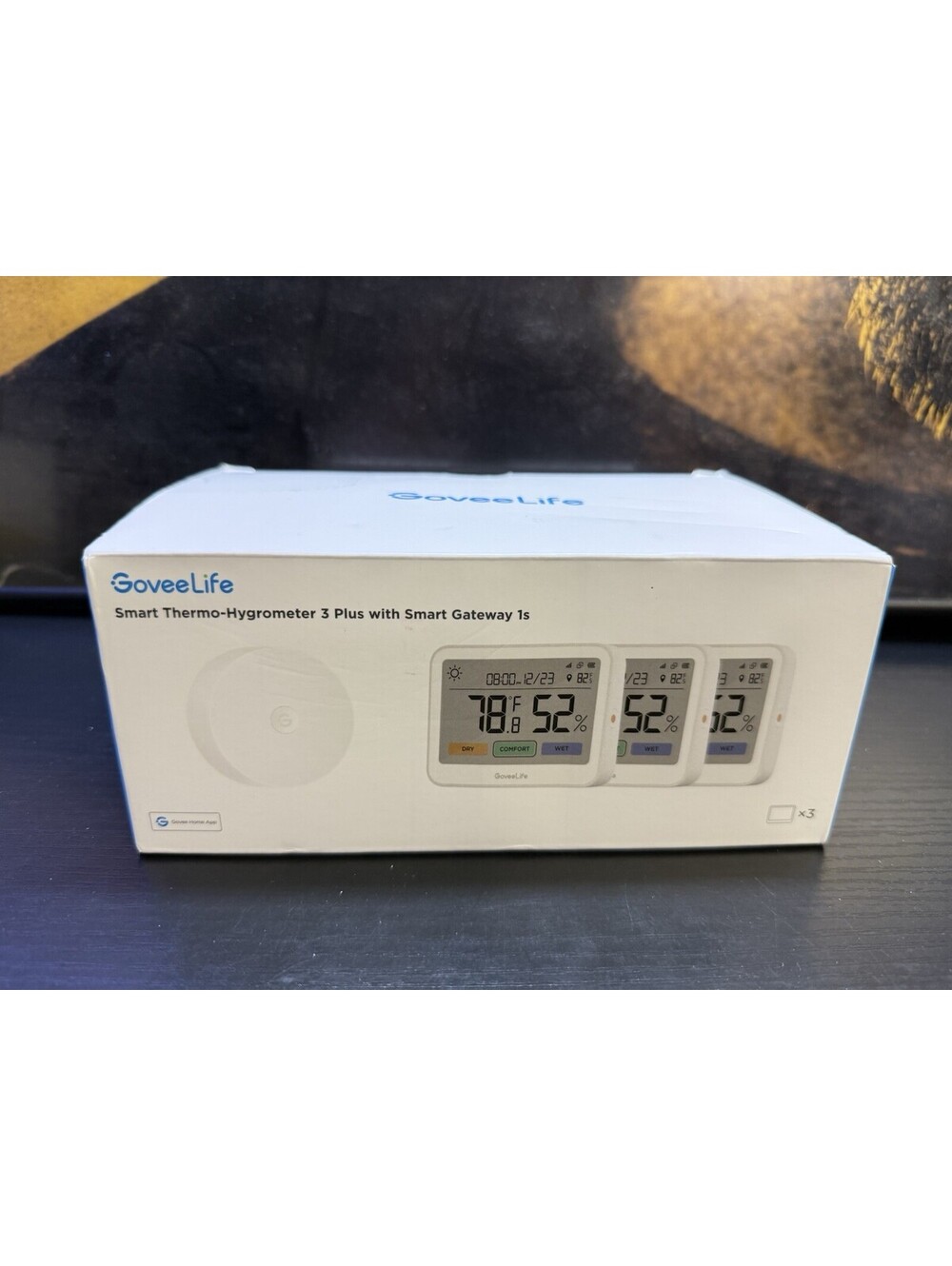 GoveeLife H5220 Smart Thermo-Hygrometer 3 Plus w/ H5044 Gateway 3 Sensors